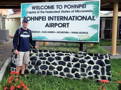 Kim's View in Pohnpei, Micronesia