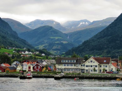Ferry from Bergen to Flam, Norway