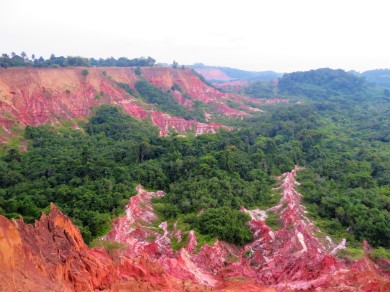 Kim's View of Diosso Gorge near Pointe-Noire, Congo