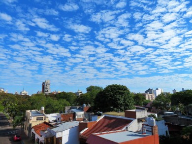 My Airbnb view in Corrientes, Argentina