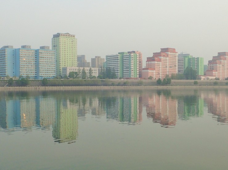 Kim's View from the Juche Tower in Pyongyang, North Korea