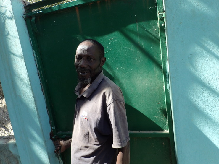 The animal sanctuary caretaker at Abuko Nature Reserve near Banjul, Gambia
