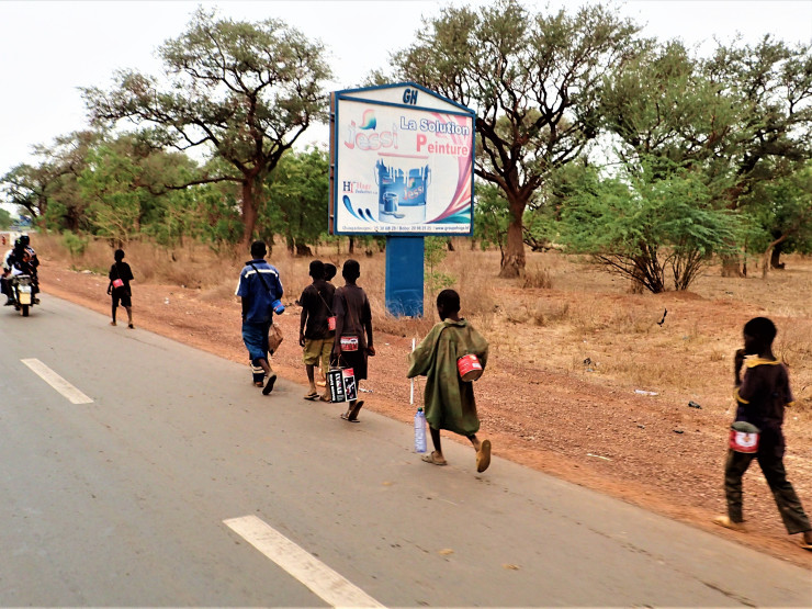 Bakroman street children near Ouagadougou, Burkina Faso