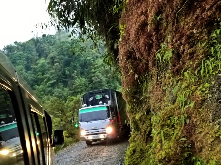 Traveling from Mocoa to Pasto, Colombia