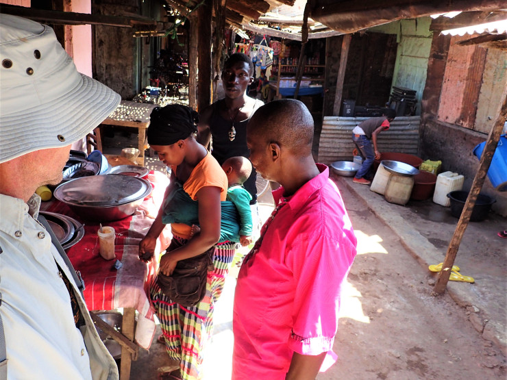Pastor Solomon in Bafata, Guinea-Bissau