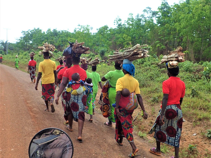 Traveling from Sanniquellie, Liberia to Man, Ivory Coast