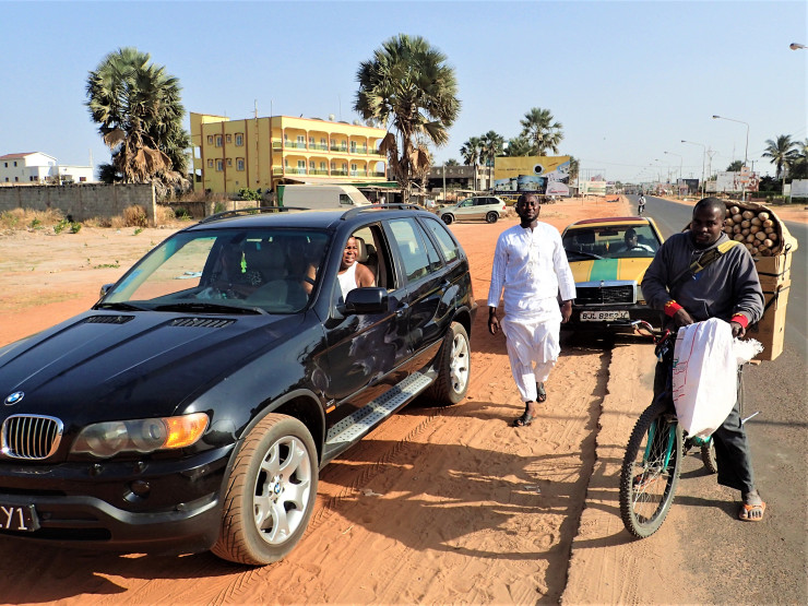 Everybody wants bread! Brusubi, Gambia