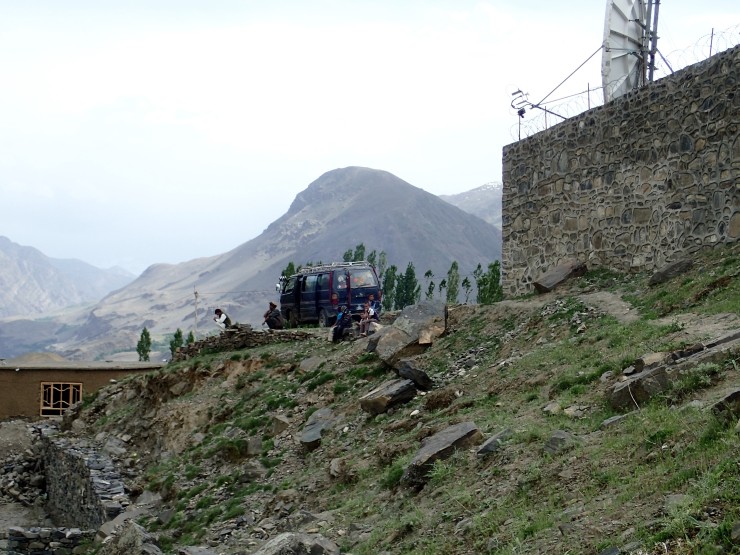 Kim's View of the Panj River near Bar Panja village, Afghanistan