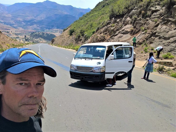 Overheated near Semonkong, Lesotho