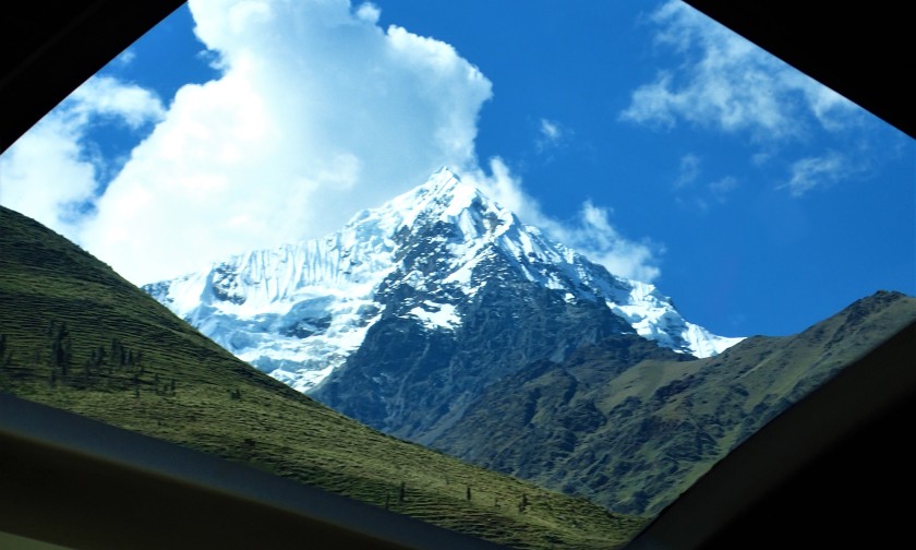 On the way to Machu Picchu on Peru Rail