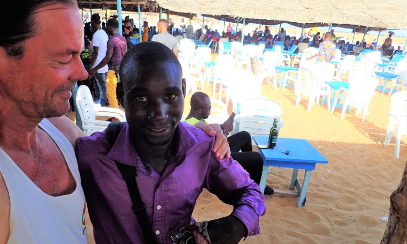 The world's best mani-pedi service in Cotonou, Benin