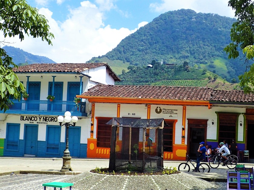 Kim's View from Cristo Rei in Jardin, Colombia