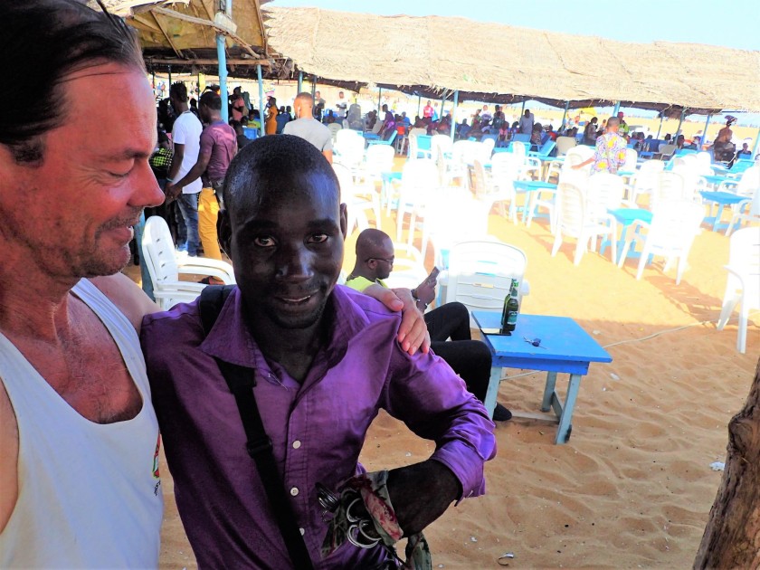 The world's best mani-pedi service in Cotonou, Benin